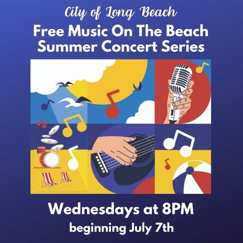 Long Beach NY 2021 Beach Pavilion Concert Schedule